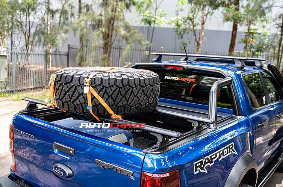 FORD RANGER RAPTOR SHOK MATTE BLACK
